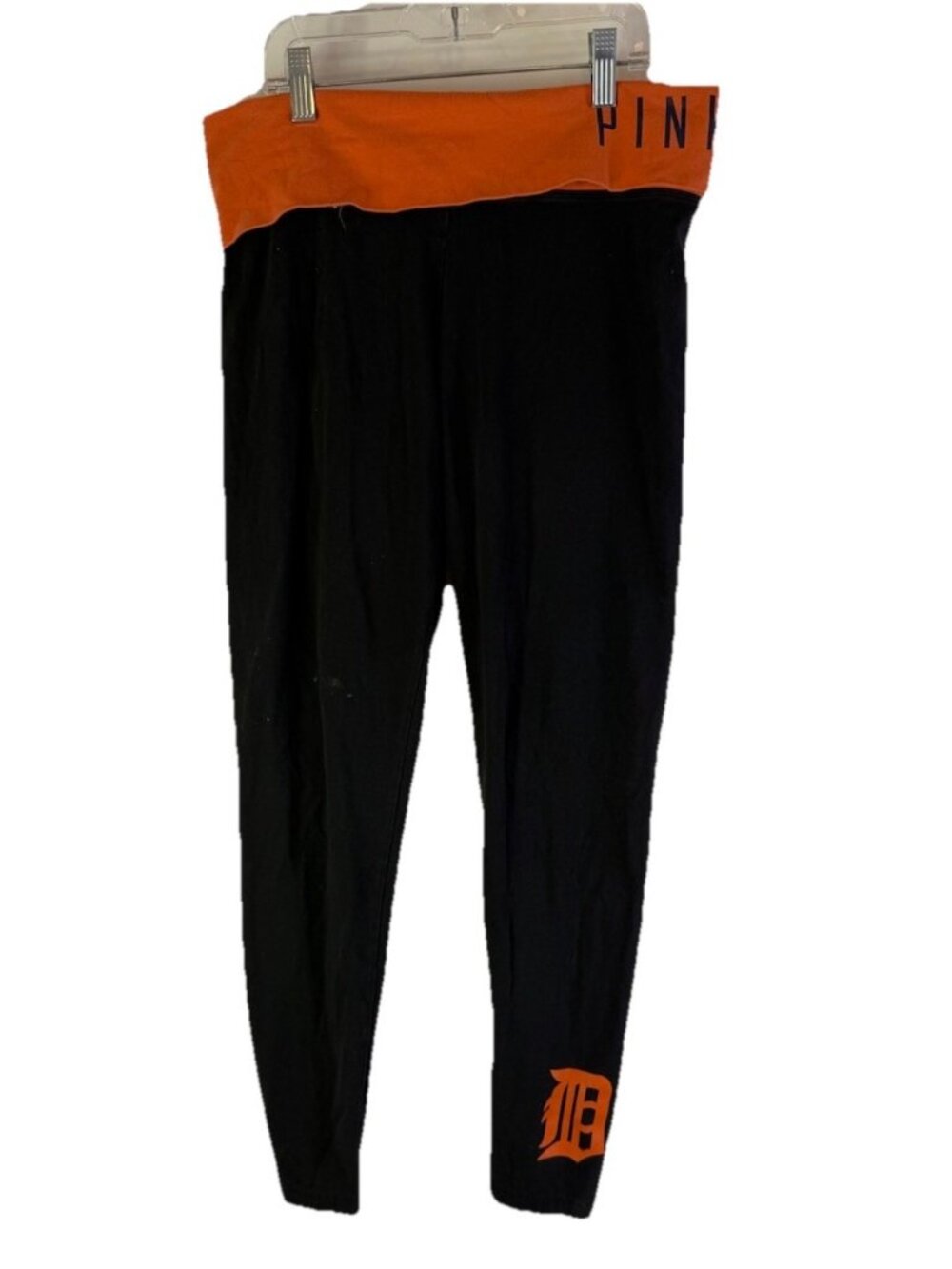 Vintage Y2K PINK Detroit Tigers Fold Over Legging Pants